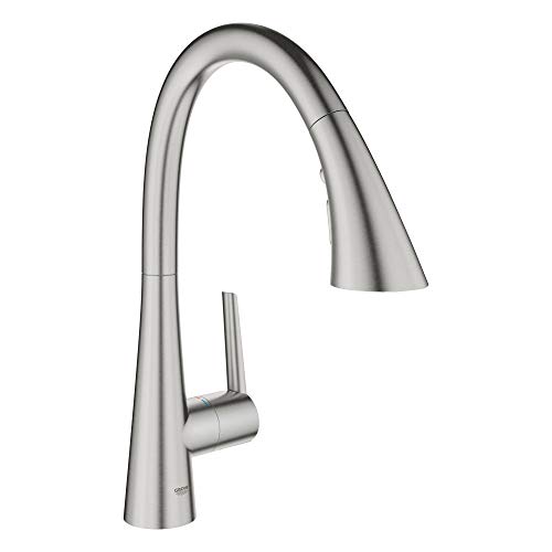 GROHE Zedra Single-Handle Triple-Spray Kitchen Sink Faucet