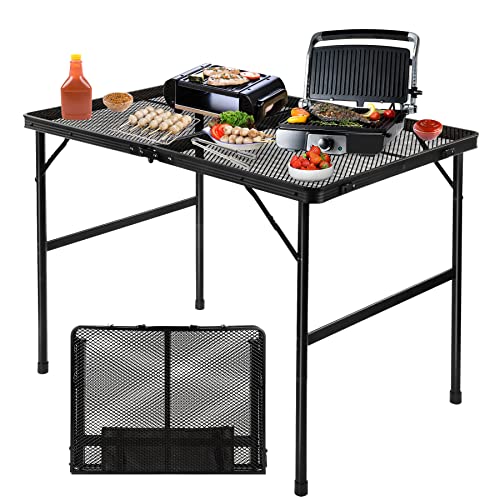 Grovind Folding Grill Table Camping Table