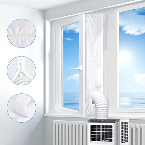Gruntbear Window Seal - Portable Air Conditioner Window Kit
