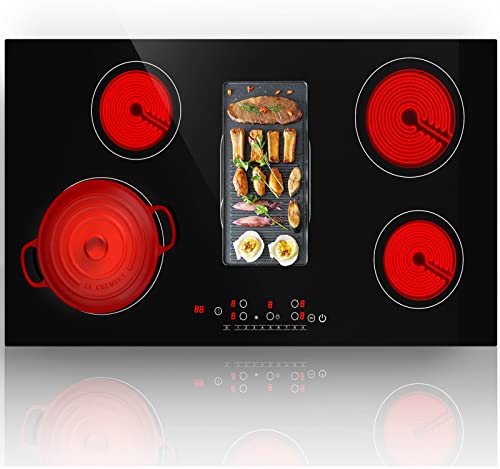 GTKZW 36 Inch 5 Burners Electric Cooktop