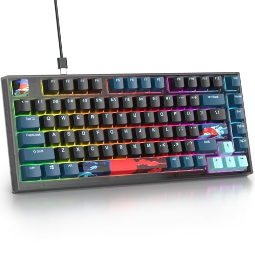 Guffercty Kred 75% Hot-swappable TKL RGB Mechanical Gaming Keyboard