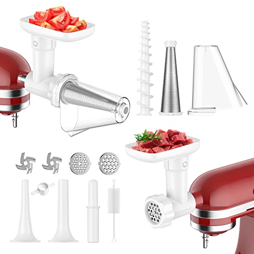 GVODE Fruit and Vegetable Attachment Strainer Set with Meat Grinder