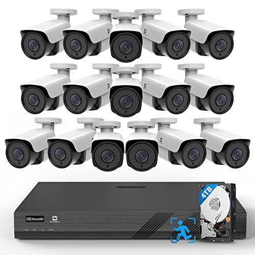 GWSECU 4K PoE Security Camera System