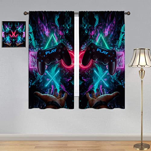 GY Gamepad Thermal Blackout Curtains 42x63 Inch