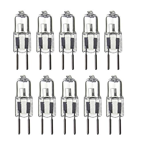 GY6.35 Halogen Bulbs 20W 12V - 10 Pack