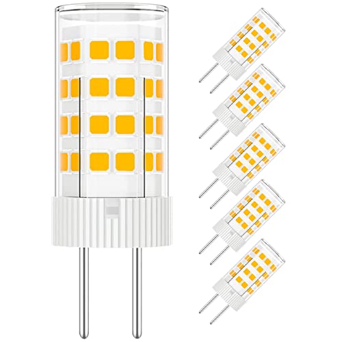 GY6.35 LED Bulb, 35W-40W Halogen Equivalent, Warm White 3000K, T3 JC Type Bi-pin Base Light Bulbs