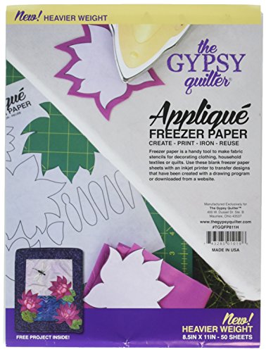 Gypsy Quilter Freezer Paper 8 1/2in x 11in Heavy Weight