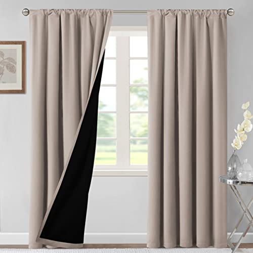 H.VERSAILTEX 100% Blackout Curtains for Bedroom