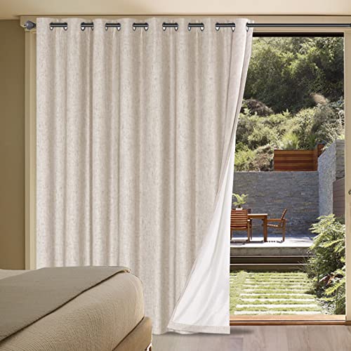 H.VERSAILTEX Blackout Patio Door Curtain