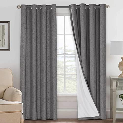 H.VERSAILTEX Linen Blackout Curtains - Stylish and Functional