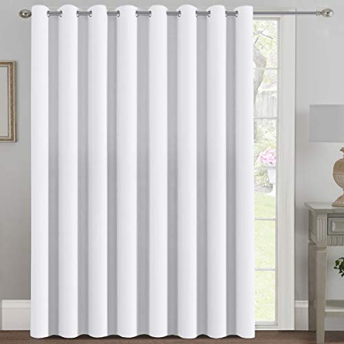 H.VERSAILTEX Patio White Curtains 100x84 Inches