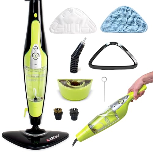 H2O HD Steam Mop and Handheld Steam Cleaner