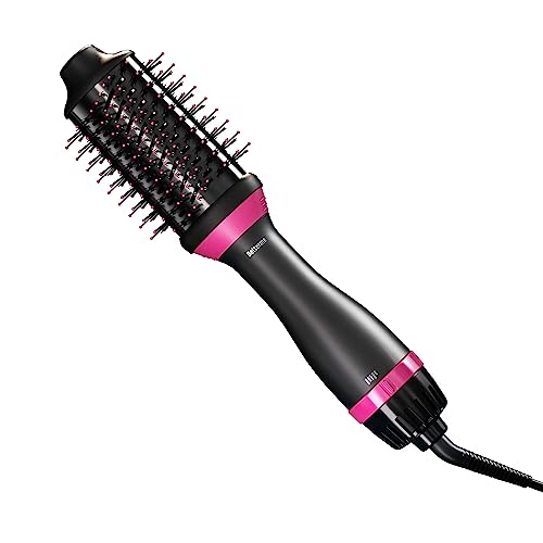Hair Dryer Brush Blow Dryer Brush in One with Versatile Heat Settings, 1200W Hot Air Brush and Volumizer Plus 2.0, Oval
