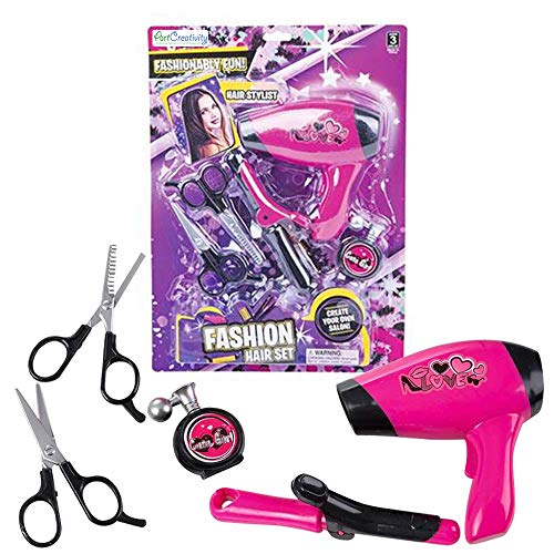 Hair Stylist Set for Girls Pretend Play Kit