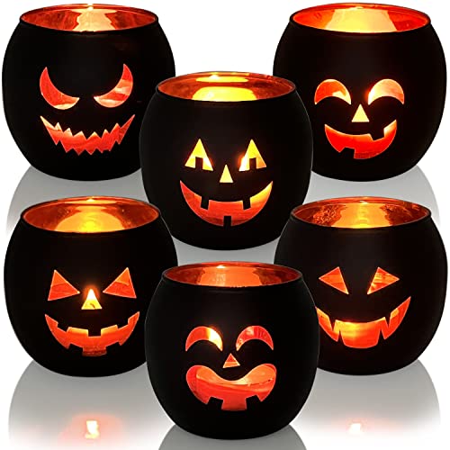 Halloween Table Centerpiece Candle Holders Set