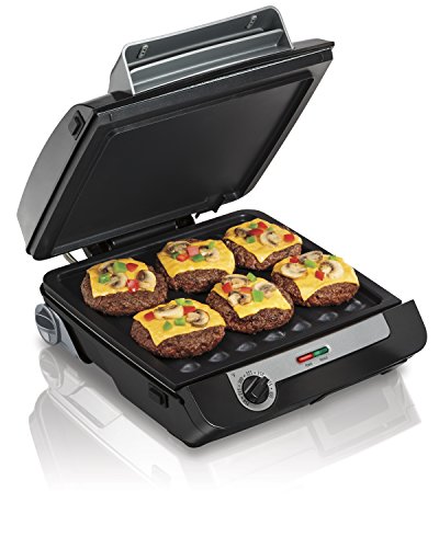 Hamilton Beach 4-in-1 Indoor Grill & Electric Griddle Combo