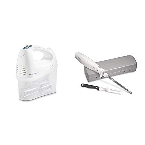Hamilton Beach 6-Speed Electric Hand Mixer with Snap-On Storage Case