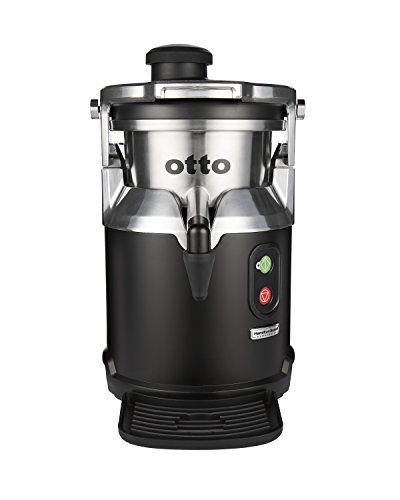 Hamilton Beach Commercial Otto The Centrifugal Juice Extractor, 2 Year Warranty, 120 Volt, 1200 Watt, Stainless Steel, Quiet Induction Motor, BPA Free Parts (HJE960),black