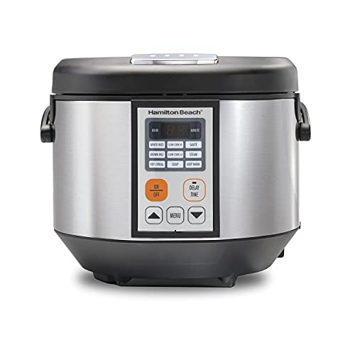 Hamilton Beach Digital Rice and Slow Cooker & Food Steamer