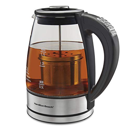 Hamilton Beach Electric Hot Water Kettle with Tea Infuser