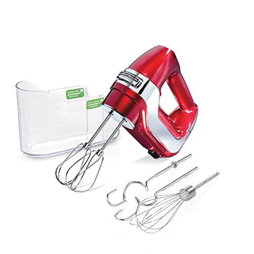 5-Speed Electric Hand Mixer with High-Performance DC Motor and Storage Case
