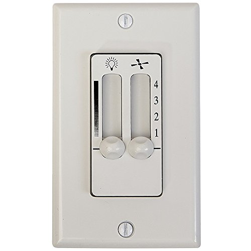 Hamilton Hills Ceiling Fan Wall Control with LED Dimmer