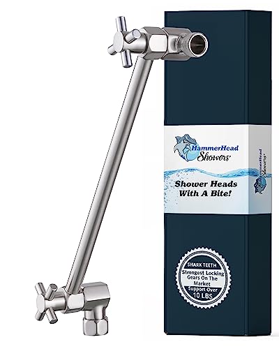 HammerHead Showers 12 Inch Adjustable Shower Arm