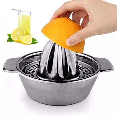 Handheld Citrus Juicer with Bowl Storage Container
