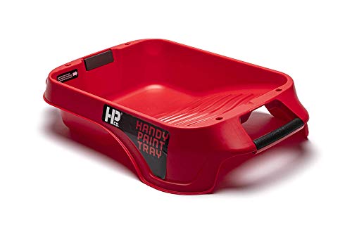 Handy Paint Tray: Holds a Gallon, Sturdy Handles, Magnetic Brush Holder