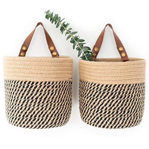 Woven Wall Storage Basket for Organizing and Decor