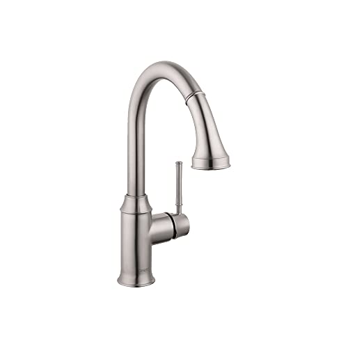 hansgrohe Talis C Stainless Steel High Arc Kitchen Faucet