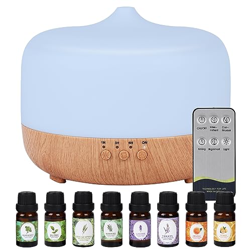 1000ml Essential Oil Diffuser Gift Set with Remote Control
