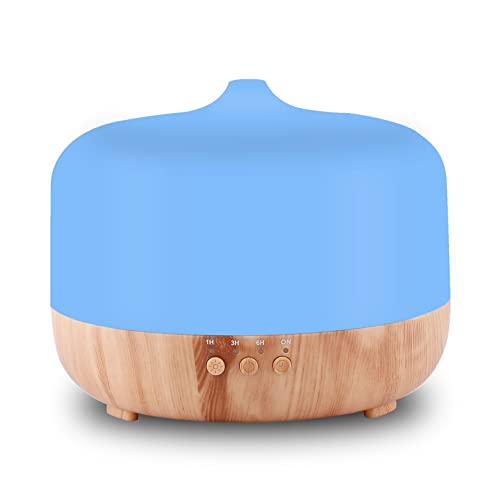HAPPTWS Large Essential Oil Diffuser - 1000ml Aroma Diffuser with Timer and Cool Mist Humidifier