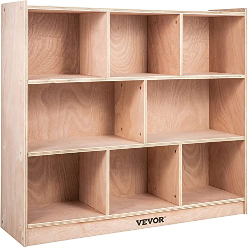 Happybuy 8-Section Cubbies Storage Cabinet