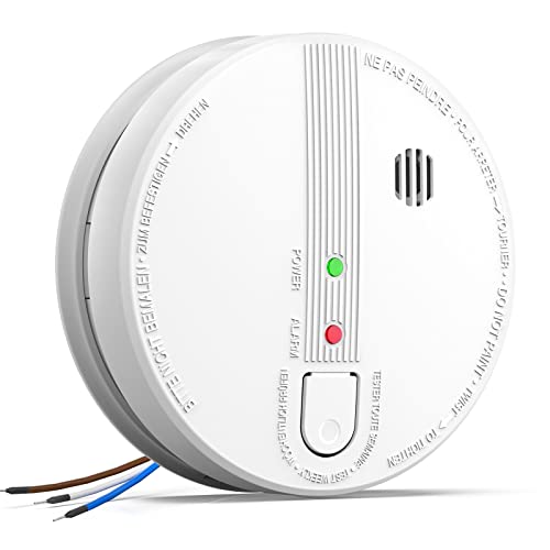 Hardwired Interconnected Smoke Detector - Comprehensive Home Safety
