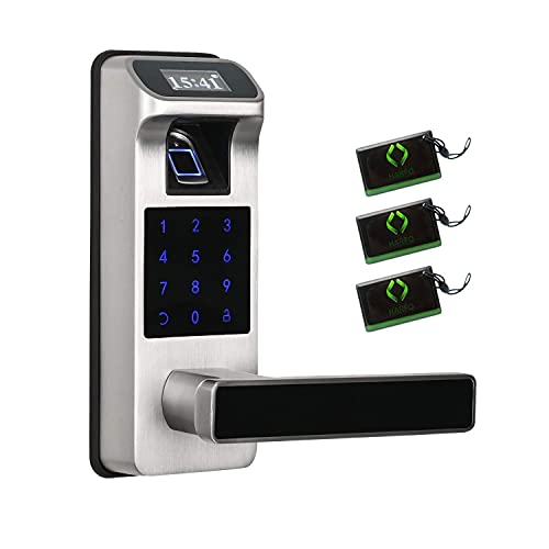 HARFO Keyless Entry Door Lock with Fingerprint and Touchscreen