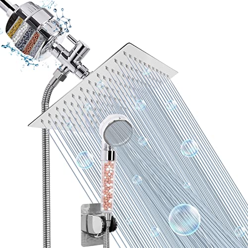 HarJue Filter Shower Head with High Pressure and Water Filtration