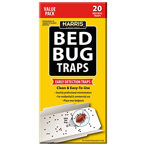 Harris Clothes Moth Traps, 2 Pack, Professional Strength, Discreet, Long  Lasting and Easy to Set