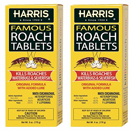 Harris Roach Tablets: Powerful Roach Killer with Lure