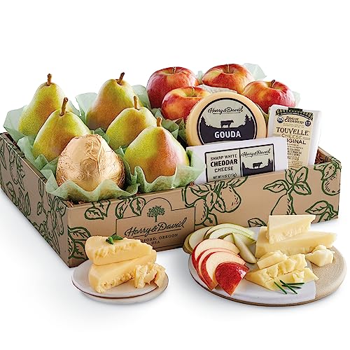 Harry & David Deluxe Pears, Apples, and Cheese Gift
