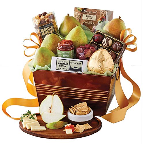 Harry & David Favorites Pear, Popcorn and Relish Gift Basket - Classic