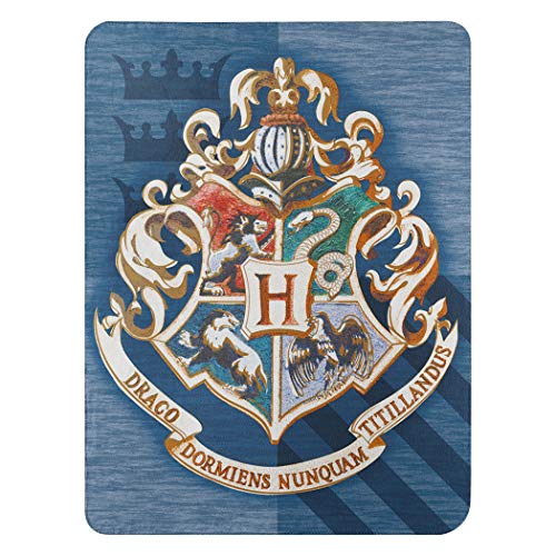 Harry Potter Hogwarts Banner Fleece Throw Blanket