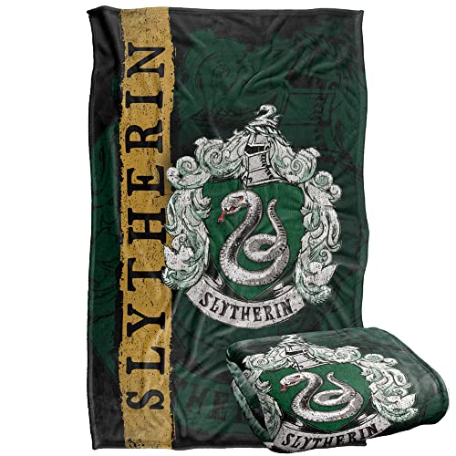 Harry Potter House Crest Slytherin Blanket
