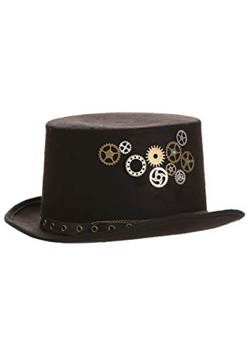 Hat Steampunk Top Standard Brown