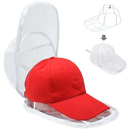 Ballcap Buddy Cap Washer Patented Hat Washer Original Baseball Cap Cleaner Ball Cap Washer Cage- Make Your Caps Look Great Again, Size: One Size