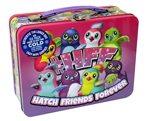 Hatchimals 444707 Classic Lunch Box Sized Tin, 5", Multicolor