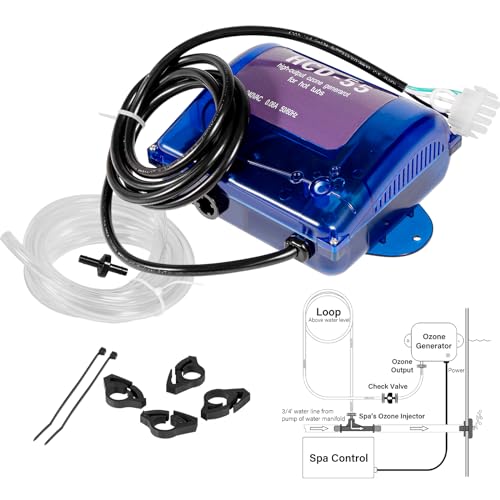Bzumperyz Universal Spa Ozonator Kit: Hi-Output Ozone Generator Replacement