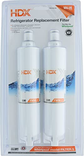 HDX FMW-2 Replacement Water Filter for Whirlpool Refrigerators