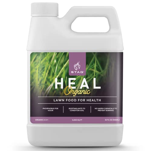 Stag Organic Lawn Food - Nourishing Grass Fertilizer for Healthy, Happy Lawns