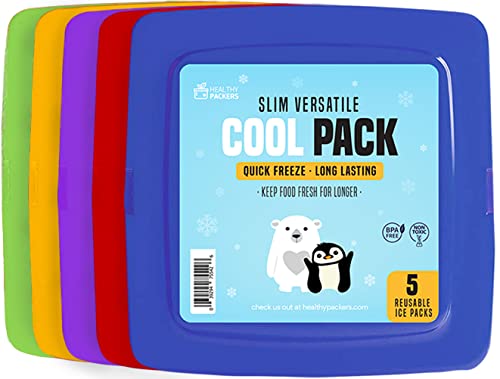 Healthy Packers Ice Packs for Lunch Bags